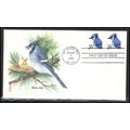 FDC Edken 3048 BPS 3052 20c Blue Jay (Cachet-U/...