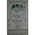 1991 programme Biggleswade Town v. Hoddesdon Town