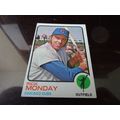 1973 Topps Card # 044 Rick Monday Very Good-Exc...