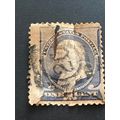 Briefmarke USA 1 Cent 1887 Michel 53 gestempelt