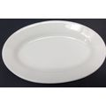 Antique 1 Piece White Oval Salad Plate Restaura...