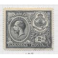 BAHAMAS 1920 KG5 2d TWO PENCE PEACE WMK MCA USE...