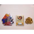 MIXED LOT OF HAT PINS - SALT LAKE 2002 OLYMPICS...