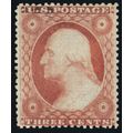 26, Mint VF/XF NH (Double Frame Line) - PSE Cer...