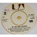 War – Me And Baby Brother 7" Single 1973 - See ...