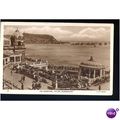 Yorkshire SCARBOROUGH Bandstand Postcard by V.&...