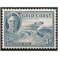 Gold Coast 1948 SG140 3d Light Blue Mounted Min...