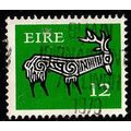 Ireland 1977 Stag Stylised 12p Used Stamp no wm...