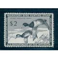 Used RW21 $2 Red-Necked Ducks Very Fine C1023