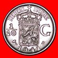 USA SILVER 1937-1945: NETHERLANDS EAST INDIES ★...
