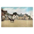 THE MARKET PLACE, LAVENHAM, unused vintage post...