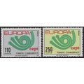 Turkey 1973 SG 2441-2 UMM Europa/CEPT (G-133-01)