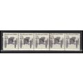 2124 4.9c Buckboard Very Fine MNH Dry Gum PNC 3...
