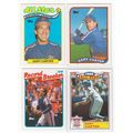 Four 1989 Topps Gary Carter cards #680, #3, #39...