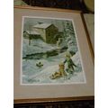 Old Mill Keirstead print framed ready to hang