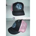 New Womens DC Shoes Black Pink Lion Trucker Adj...