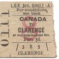 Liverpool Overhead Railway Edmondson Ticket - C...