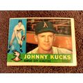 1960 Topps # 177 Johnny Kucks Kansas City Pitch...