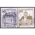 Germany 1977 - 10pf Gluckburg + 30pf Ludwigstei...