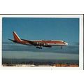 Aviation KALITTA DC-8-51F Postcard by Mary Jayn...