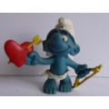 SMURF ' VALENTINE ' PVC figure (1982)