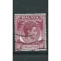 singapore stamp sg22 sg 22 vfu