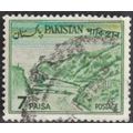 PAKISTAN, 1964 7p Kyber Pass, SG 174 (Scott #13...
