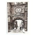 vintage postcard La Grosse Horloge, Rouen France