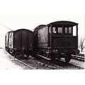 Railway Photo LMS Goods Brake Van 1669 + Van 23...