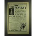 1903 The Forest Book by Stewart Edward White Ad...