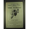 1903 The Forest Book by Stewart Edward White Ad