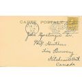 Canada Admiral 1926 4 cent rate, Ottawa slogan ...
