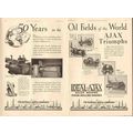AJAX IRON WORKS 1931 Fifty years oil field worl...