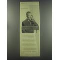 1954 Barclays Bank Ad - The foreign clerk