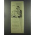 1954 Barclays Bank Ad - The security clerk