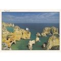 Ponta da Piedade Portugal Postcard posted 1993 VGC