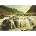 Falls on the River Coe, Glen Coe, Scotland, UK ...