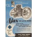 ajax iron works 1950 gas oil engines oilfield s...