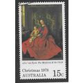 AUS 1978 15c 'CHRISTMAS' FINE USED (EBID60-596)