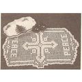 Crochet Doily Pattern Peace Placemat