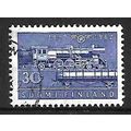 FINLAND 1962 FINNISH RAILWAYS 30m BLUE STEAM LO...