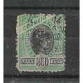 Brazil.SG129 300r Head of Liberty (Black and Gr...