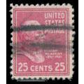 Used 829 25c William McKinley Just Clears M08125