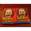 1986 Topps, 2-Sealed Packs, HOWARD THE DUCK, 9-...