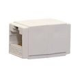 Pack of 2] Unshielded Cat5e Coupler, White, RJ4...