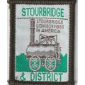 Scout Badge UK - Stourbridge - Brown Boarder - ...