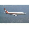 Dan Air Boeing B737 300 Aircraft Postcard (A11818)