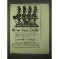 1922 Barnes All-Geared Gang Drills Ad