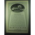 1931 A.B. Dick Mimeograph Ad - Check This Idea
