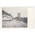 St Mary's Church Approach Long Crendon Postcard Buckinghamshire